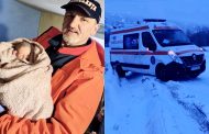 Eroul zilei! Asistentul medical care a înfruntat viscolul pentru a salva două vieți