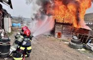 Incendiu izbucnit într-o gospodărie