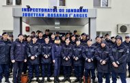Astăzi, 42 de elevi au preluat ștafeta în cadrul Jandarmeriei Argeș