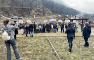 Localnicii au ajuns la capătul răbdării! Protest pe șantierul Autostrăzii Sibiu-Pitești