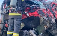 Accident grav, blocaj total! Tir încărcat cu azotat de amoniu, implicat