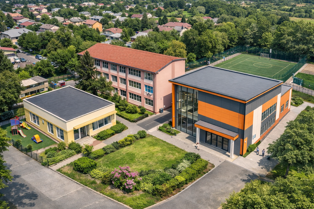 Poza pentru articolul O școală din Pitești se extinde. Grădiniță cu program prelungit și sală de sport, aprobate astăzi