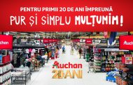 Auchan România la 20 de ani: un retailer multiformat cu  peste 500 de magazine, prezent în toată țara