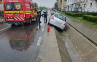 Acum! Accident în județul Argeș, a ajuns cu mașina în șanț