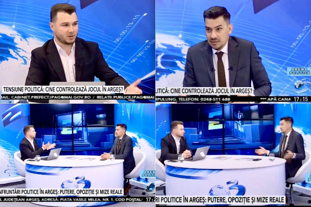 Poza pentru articolul Dragoș Predescu a dat cărțile pe față la “Arena Politică”. Candidează sau nu la Primăria Municipiului Pitești?