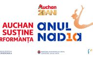 Auchan România susține cu mândrie Gala „Nadia 10 – Perfecțiunea inspiră” de la Deva, un omagiu adus performanței și excelenței în sportul românesc
