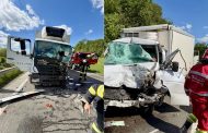 Tragedie pe șosea: Impact devastator între două autoutilitare. Un șofer decedat