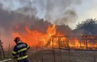 Incendiu devastator în această dimineață! Zeci de animale au murit în flăcări