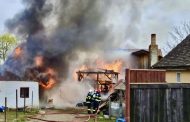 Argeș: Arde generalizat! Persoană cu atac de panică