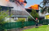 Locuință mistuită de flăcări în județul Argeș