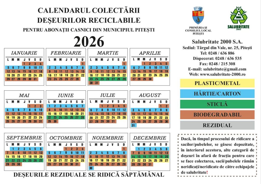 Salubritate-2026 – Ziarul Argeşul - ediţia online