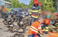 Accident cu două mașini implicate în Costești. Intervin echipajele de urgență
