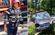 Spirit de salvator: Un pompier din Argeș, aflat în timpul liber, a prevenit o posibilă tragedie după un accident în Bascov