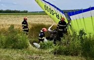 Argeș: Bărbat grav rănit după incidentul aviatic din comuna Buzoești