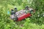 Accident rutier în comuna argeșeană Beleți-Negrești: mașină răsturnată