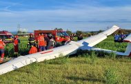 Accident aviatic! Planor prăbușit într-o comună din județul Argeș