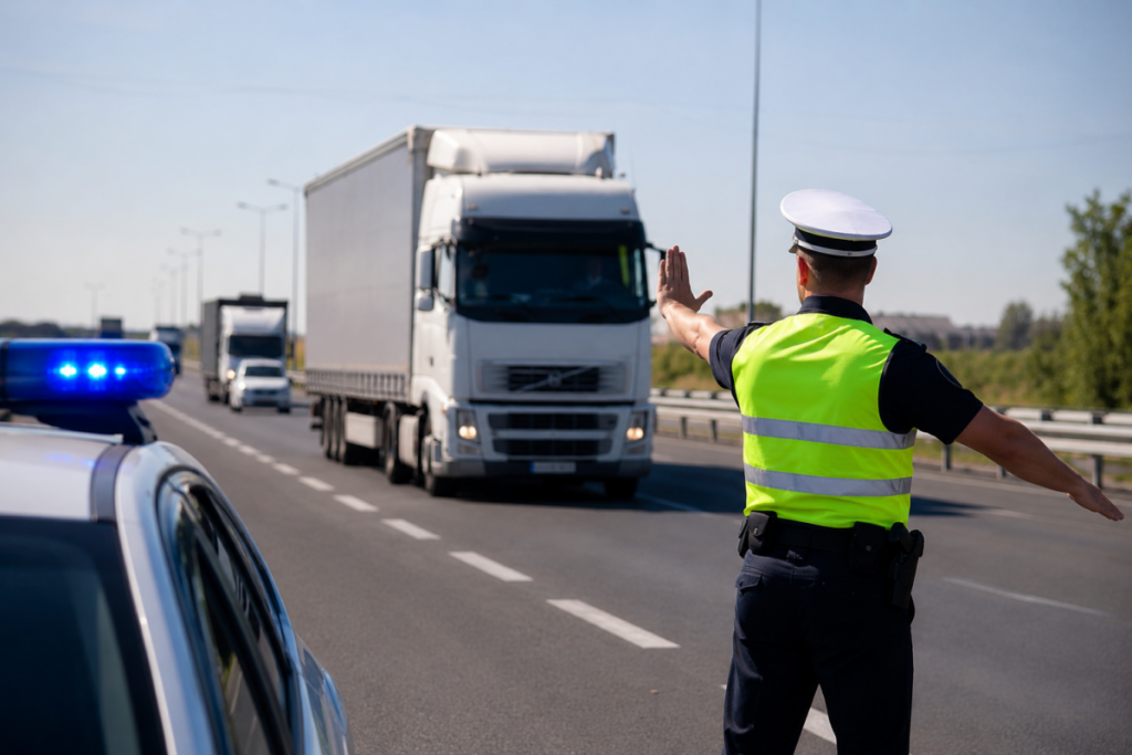 Poza pentru articolul Restricții de circulație în Argeș pentru vehiculele de peste 7,5 tone, din cauza caniculei