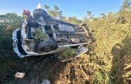 Accident grav pe Autostrada A1, în Argeș. O autoutilitară s-a răsturnat în șanț