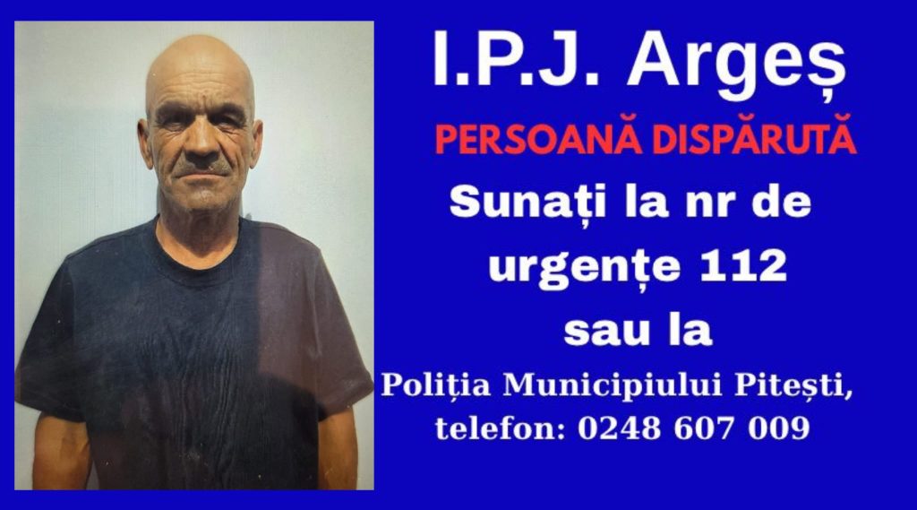 Bărbat-dispărut-Pitești- – Ziarul Argeşul - ediţia online