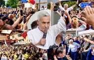 Călin Georgescu, baie de mulțime astăzi, în Argeș. Vedeta surpriză care a venit să îl susțină