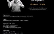 Filarmonica Pitești dă startul înscrierilor pentru cea de-a IV-a ediție a „Romania International Conducting Masterclass & Competition”