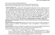Comunicat de presă