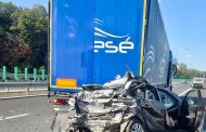 Accident mortal în apropiere de Argeș! Mașină a rămas prinsă între două TIR-uri