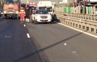 Accident în lanț pe A1: Patru persoane au ajuns la spital. Trafic dirijat în zonă