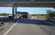 Trafic blocat pe A1 București–Pitești! Camion încărcat cu alimente, implicat într-un accident