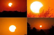 Eclipsa parțială de Soare a făcut magie pe cerul României! Imagini spectaculoase surprinse în această seară