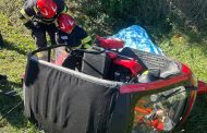 Tragedie în Argeș! Un bărbat a murit după ce s-a răsturnat cu mopedul în șanț