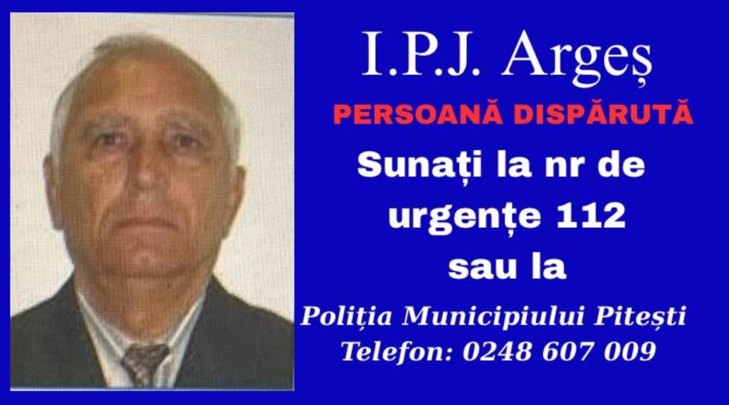 Bătrân-dispărut-Pitești- – Ziarul Argeşul - ediţia online