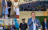 Teofil Anghelin, managerul Clinicii de medicină dentară Dr. Teo, lecție de viață și zâmbete pentru elevii Școlii „I.L. Caragiale” din Pitești”