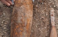 Descoperire periculoasă la Albota: proiectil exploziv de 100 mm, găsit în timpul unor lucrării