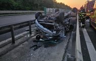 Accident pe Autostrada A1, pe sensul București – Pitești! Două persoane au nevoie de îngrijiri medicale
