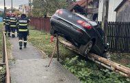 Accident pe DN 73, în Argeș! Un tânăr de 26 de ani a intrat cu mașina într-un cap de pod