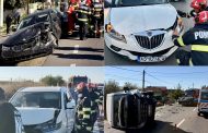 Argeș: 13 accidente rutiere cu victime în weekend! 25 de vehicule, implicate