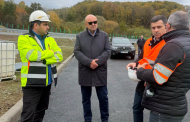 Conducerea Consiliului Județean Argeș, întâlnire cu ministrul Transporturilor pe șantierul Autostrăzii Sibiu–Pitești